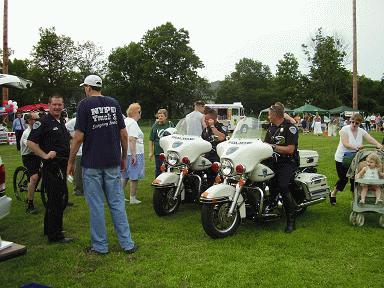 Town of Newburgh Police Motorcylces